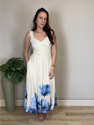 Vestido Longo Flor
